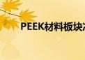 PEEK材料板块冲高 聚赛龙涨超10%