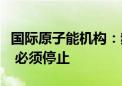 国际原子能机构：频繁无人机袭击威胁核安全 必须停止