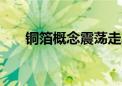 铜箔概念震荡走弱 铜冠铜箔跌超10%