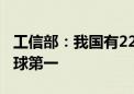 工信部：我国有220多种工业产品产量位居全球第一