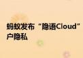 蚂蚁发布“隐语Cloud”大模型密算平台 保护数据安全和用户隐私