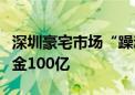 深圳豪宅市场“躁动”：验资千万项目开盘揽金100亿