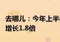 去哪儿：今年上半年外国游客机票预订量同比增长1.8倍