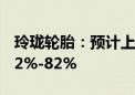 玲珑轮胎：预计上半年归母净利润同比增加52%-82%