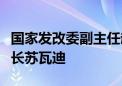 国家发改委副主任赵辰昕会见阿联酋投资部部长苏瓦迪