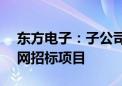 东方电子：子公司预中标约2.17亿元南方电网招标项目