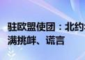 驻欧盟使团：北约华盛顿峰会宣言涉华内容充满挑衅、谎言