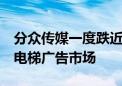 分众传媒一度跌近7%！有消息称美团要进入电梯广告市场