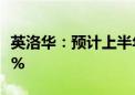 英洛华：预计上半年净利同比增长130%-184%