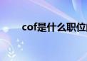 cof是什么职位的简称（cof是什么）