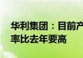 华利集团：目前产能排产比较紧张 产能利用率比去年要高