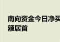 南向资金今日净买入1.71亿港元 美团净卖出额居首