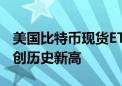 美国比特币现货ETF共计持有88.86万枚BTC 创历史新高