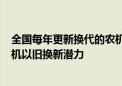 全国每年更新换代的农机价值达3000亿元—— 充分释放农机以旧换新潜力