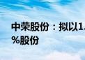 中荣股份：拟以1.92亿元收购茉织华印务70%股份