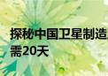 探秘中国卫星制造工厂：以前半年1颗 现在只需20天