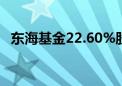 东海基金22.60%股权第二次公开拍卖流拍