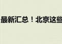 最新汇总！北京这些文博场馆延时、错时开放