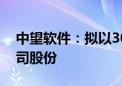 中望软件：拟以3000万元-5000万元回购公司股份