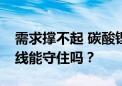 需求撑不起 碳酸锂一跌再跌！8万元/吨成本线能守住吗？