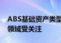 ABS基础资产类型持续丰富 消费金融等重点领域受关注