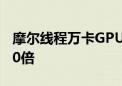 摩尔线程万卡GPU集群新进展！性能可提升20倍