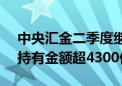 中央汇金二季度继续增持五大宽基ETF 合计持有金额超4300亿元