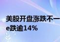 美股开盘涨跌不一 网络安全公司Crowdstrike跌逾14%