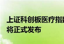 上证科创板医疗指数和人工智能指数7月25日将正式发布