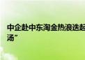 中企赴中东淘金热浪迭起 原因几何？这些A股公司“饮头啖汤”