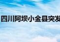 四川阿坝小金县突发山洪泥石流 2名群众失联