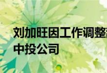 刘加旺因工作调整辞去农行副行长职务 拟赴中投公司