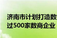 济南市计划打造数据要素枢纽型城市 引育超过500家数商企业