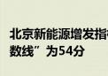 北京新能源增发指标今天分配！家庭入围“分数线”为54分