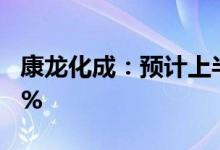 康龙化成：预计上半年净利同比增长34%-45%