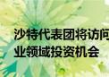 沙特代表团将访问巴西和智利 探索矿产和工业领域投资机会