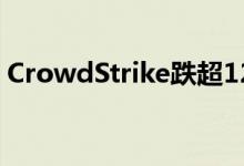 CrowdStrike跌超12% 触及六个多月来低点