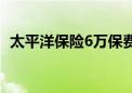 太平洋保险6万保费多少（太平洋保险6万）