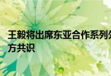 王毅将出席东亚合作系列外长会 外交部：期待进一步凝聚各方共识