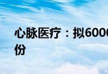 心脉医疗：拟6000万元—1亿元回购公司股份