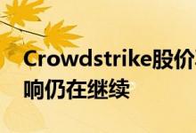 Crowdstrike股价再度暴跌 全球技术故障影响仍在继续