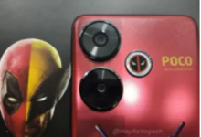 POCO x Deadpool 限量版智能手机首次亮相 背面摄像头设计曝光
