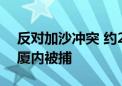 反对加沙冲突 约200名抗议者在美国国会大厦内被捕