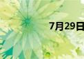 7月29日午间涨停分析