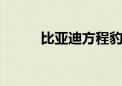 比亚迪方程豹豹5价格下调5万元