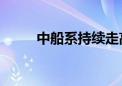 中船系持续走高 中国重工涨超8%