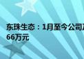 东珠生态：1月至今公司及子公司新中标项目合计金额7686.66万元