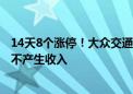 14天8个涨停！大众交通：智能网联汽车尚处实验阶段 基本不产生收入