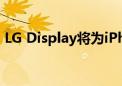 LG Display将为iPhone SE4供应OLED屏幕