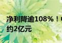 净利降逾108%！中超控股非经营性资金占用约2亿元